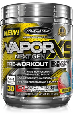 Muscletech Vapor X5 Icy Rocket 30 Servings