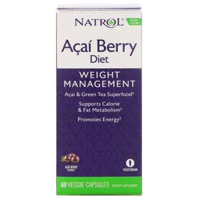 Natrol Acaiberry Diet - 60 Capsules