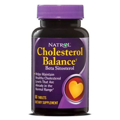 Natrol Cholesterol Balance Beta Sitosterol Tablets, 60 Ct
