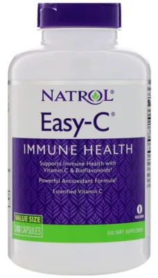 Natrol Easy-c With Bioflavonoids - 500 Mg - 240 Vegetarian Capsules