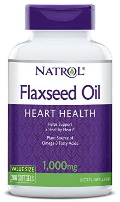Natrol Flax Seed Oil - 200 Softgels