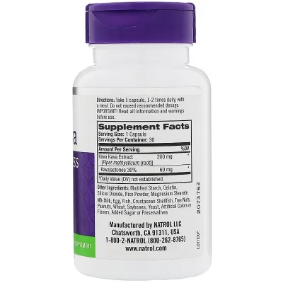 Natrol Kava Kava 200 Mg - 30 Caps