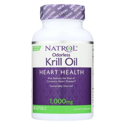 Natrol - Krill Oil Odorless 1000mg - 1 Each - 30 Ct