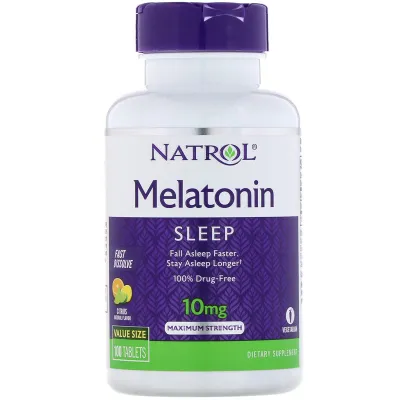 Natrol Melatonin - 10 Mg - Fast Dissolve - 100 Tablets