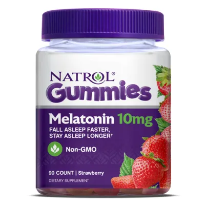 Natrol Melatonin Gummies - Strawberry 10 Mg 90 Ct