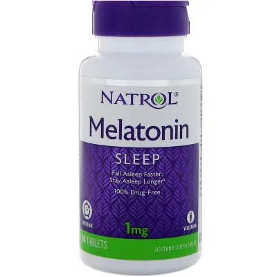 Natrol Melatonin Time Release - 1 Mg - 90 Tablets