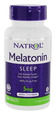 Natrol Melatonin Time Release - 5 Mg - 100 Tablets