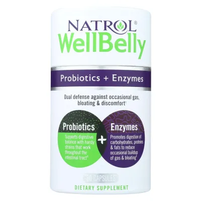 Natrol - Probtc Enzyme Well Belly - 1 Each - 30 Cap
