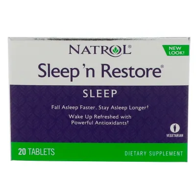 Natrol Sleep 'n Restore - 20 Tablets