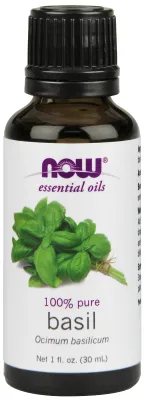 NOW Essential Oils Basil Oil - 1 fl. oz.