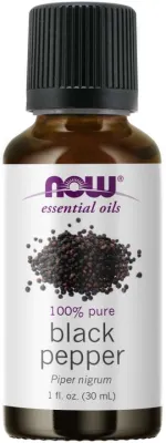 NOW Essential Oils Black Pepper Oil - 1 fl. oz.