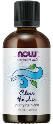 NOW Essential Oils Clear the Air Oil Blend - 4 fl. oz.