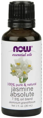 NOW Essential Oils Jasmine Absolute Oil Blend - 1 fl. oz.