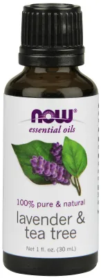 NOW Essential Oils Lavender & Tea Tree Oil Blend - 1 fl. oz.