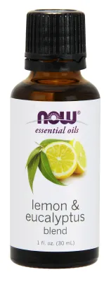 NOW Essential Oils Lemon & Eucalyptus Oil Blend - 1 fl. oz.