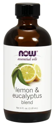 NOW Essential Oils Lemon & Eucalyptus Oil Blend - 4 fl. oz.