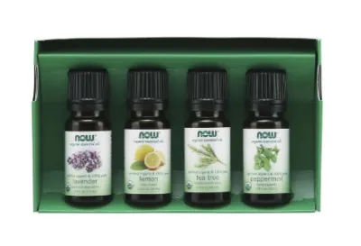 NOW Essential Oils Let It Be Organically Organic Oils Kit