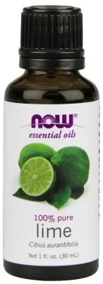 NOW Essential Oils Lime Oil - 1 oz.