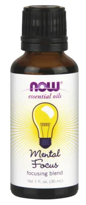 NOW Essential Oils Mental Focus Oil Blend - 1 fl. oz.