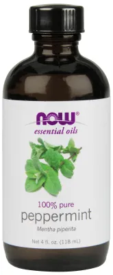 NOW Essential Oils Peppermint Oil - 4 fl. oz.