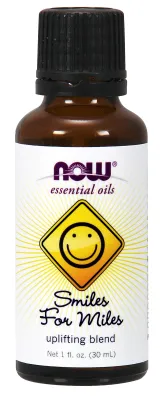 NOW Essential Oils Smiles for Miles Oil Blend - 1 fl. oz.