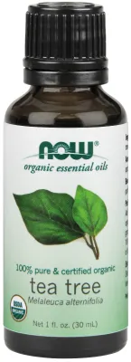 NOW Essential Oils Tea Tree Oil, Organic - 1 fl. oz.