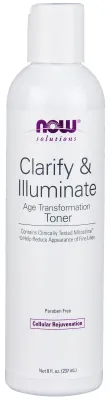 NOW Foods Clarify & Illuminate Toner - 8 fl. oz.