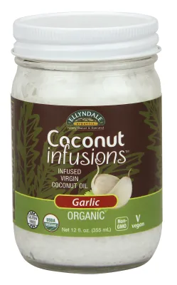 NOW Foods Coconut Infusions™, Organic - Garlic†“ 12 oz.
