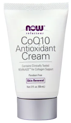 NOW Foods CoQ10 Antioxidant Cream - 2 oz.