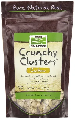 NOW Foods Crunchy Clusters™ Cashew - 9 oz