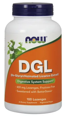 NOW Foods DGL 400 mg - 100 Lozenges