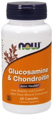NOW Foods Glucosamine & Chondroitin - 60 Capsules