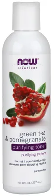 NOW Foods Green Tea & Pomegranate Purifying Toner - 8 oz.