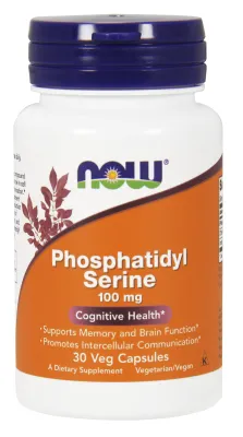 NOW Foods Phosphatidyl Serine 100 mg - 30 Veg Capsules