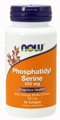 NOW Foods Phosphatidyl Serine 100 mg - 50 Softgels