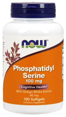 NOW Foods Phosphatidyl Serine - 100 Softgels