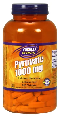 NOW Foods Pyruvate 1000 mg - 180 Tablets