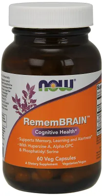 NOW Foods RememBRAIN™ - 60 Veg Capsules