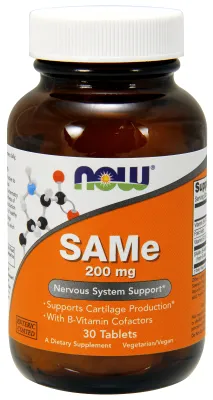 NOW Foods SAMe 200 mg - 30 Tablets