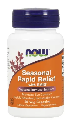 NOW Foods Seasonal Rapid Relief - 30 Veg Capsules