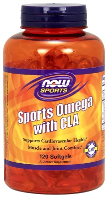 NOW Foods Sports Omega with CLA - 120 Softgels