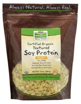 NOW Foods Textured Soy Protein Organic - 8 oz.