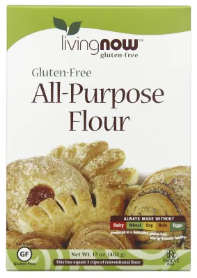 NOW Natural Foods All-Purpose Flour, Gluten-Free - 17 oz.