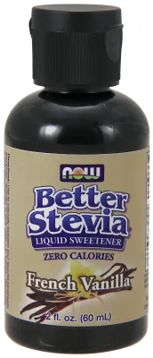 NOW Natural Foods BetterStevia Liquid, French Vanilla - 2 fl. oz.