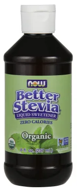 NOW Natural Foods BetterStevia Liquid, Organic - 8 fl. oz.