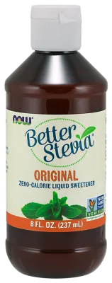 NOW Natural Foods BetterStevia Liquid, Original - 8 fl. oz.