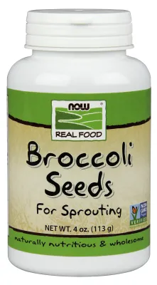 NOW Natural Foods Broccoli Seeds - 4 oz.