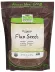 NOW Natural Foods Flax Seeds, Organic - 2 lbs.
