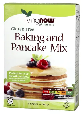 NOW Natural Foods Gluten-Free Baking and Pancake Mix - 17 oz.