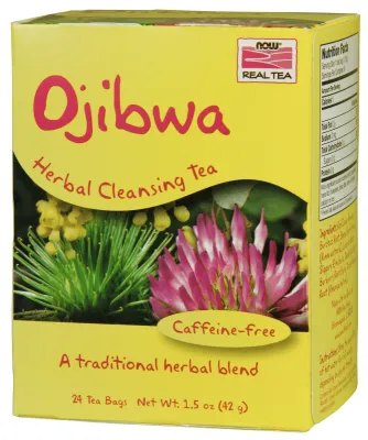 NOW Natural Foods Ojibwa Tea - 24 Tea Bags